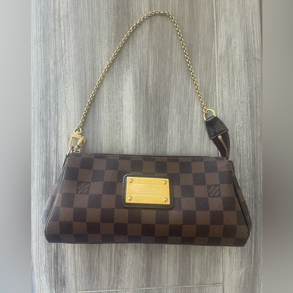 Louis Vuitton damiere ebene eva clutch/crossbody - Picture 10 of 12
